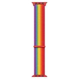 Microsonic Apple Watch Series 5 40 mm Woven Sport Loop Pride Edition Hasırlı Kordon