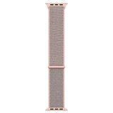 Microsonic Apple Watch Series 5 44 mm Woven Sport Loop Pink Sand Hasırlı Kordon