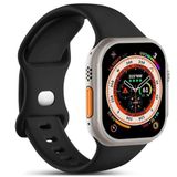Microsonic Apple Watch Series 6 40 mm Active Flex Wristband Siyah Uyumlu Kordon