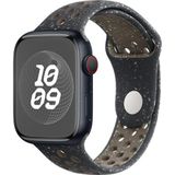 Microsonic Apple Watch Series 6 40 mm Flame Sport Band Siyah Kordon