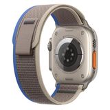 Microsonic Apple Watch Series 6 40 mm Kahverengi Trail Loop Kordon