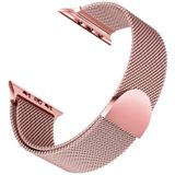 Microsonic Apple Watch Series 6 40 mm Luxe Metal Twist Rose Gold Uyumlu Kordon