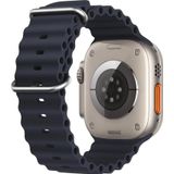 Microsonic Apple Watch Series 6 40 mm Ocean Band Lacivert Kordon