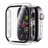 Microsonic Apple Watch Series 6 40MM Kılıf Clear Premium Slim Watchband Şeffaf