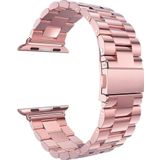 Microsonic Apple Watch Series 7 41 mm Rose Gold Metal Stainless Steel Kordon