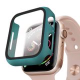 Microsonic Apple Watch Series 7 41mm Kılıf Matte Premium Slim Watchband Koyu Yeşil