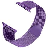 Microsonic Apple Watch Series 7 45 mm Milan İlmik Mor Uyumlu Kordon
