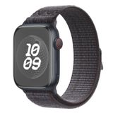 Microsonic Apple Watch Series 8 41 mm Terra Sport Loop Siyah Kordon