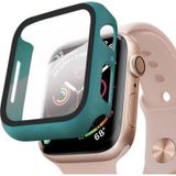 Microsonic Apple Watch Series 8 45 mm Matte Premium Slim Watch Band Koyu Yeşil Kılıf