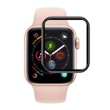 Microsonic Apple Watch Series 8 45 mm Siyah Tam Kaplayan Temperli Cam Ekran Koruyucu