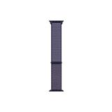Microsonic Apple Watch Series 8 Hasırlı Woven Sport Loop Lacivert 41 mm Kordon