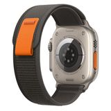 Microsonic Apple Watch Series 8 Trail Loop Siyah 41 mm Kordon