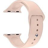 Microsonic Apple Watch Series 9 41 mm Silikon Rose Gold Kordon