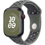 Microsonic Apple Watch Series 9 45 mm Flame Sport Band Yeşil Kordon