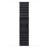 Microsonic Apple Watch Series 9 Link Bracelet Band Siyah 41 mm Kordon