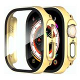 Microsonic Apple Watch Ultra 2 için Kılıf Matte Premium WatchBand Gold [Watch Ultra 2 ile Uyumlu Kılıf - Gold]