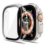 Microsonic Apple Watch Ultra 2 Kılıf Clear Premium WatchBand Şeffaf [Watch Ultra 2 ile Uyumlu Kordon - Şeffaf]