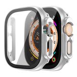 Microsonic Apple Watch Ultra 2 Kılıf Matte Premium WatchBand Gümüş [Watch Ultra 2 ile Uyumlu Kordon - Gümüş]