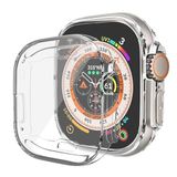 Microsonic Apple Watch Ultra 3 için Kılıf 360 Full Round Soft Silicone Şeffaf [Watch Ultra 3 ile Uyumlu Kılıf - Şeffaf]