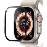Microsonic Apple Watch Ultra 3 Tam Kaplayan Cam Ekran Koruyucu V2 Siyah