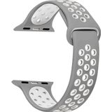 Microsonic Apple Watch Ultra Gri Beyaz Rainbow Sport Band Kordon