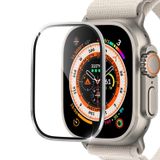 Microsonic Apple Watch Ultra Tam Kaplayan Cam Ekran Koruyucu V2 Gümüş [Watch Ultra ile Uyumlu Ekran Koruyucu - Gümüş]