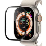Microsonic Apple Watch Ultra V2 Siyah Tam Kaplayan Cam Ekran Koruyucu