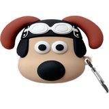 Microsonic Arpds 3. Nesil Kılıf Cartoon Figürlü Silikon Crtn-Fgr-Plt-Dg - Kayısı Rengi - AirPods 3