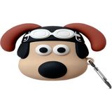 Microsonic Arpds Pro Kılıf Cartoon Figürlü Silikon Crtn-Fgr-Plt-Dg - Kayısı Rengi - AirPods Pro