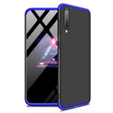 Microsonic CS110-MVI Samsung Galaxy A70 Double Dip 360 Protective Siyah Mavi Kılıf