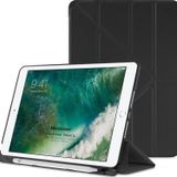 Microsonic CS110-SMRT-2IN1-ID-9.7-2018-SYH Apple iPad 9.7 İnç 2018 A1893 Smart Case Ve Arka Siyah Kılıf