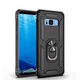 Microsonic CS220-SYH Samsung Galaxy S8 Military Ring Holder Siyah Kılıf