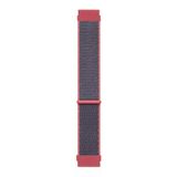 Microsonic Garmin Forerunner 158 Woven Sport Loop Koyu Pembe Hasırlı Kordon