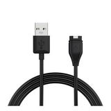 Microsonic Garmin Forerunner 265S Manyetik USB Şarj Kablosu Siyah