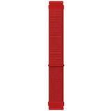 Microsonic Garmin Forerunner 745 Woven Sport Loop Kırmızı Hasırlı Kordon