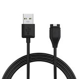 Microsonic Garmin Instinct 2S için Manyetik USB Şarj Kablosu Siyah [Instinct 2S ile Uyumlu Şarj Kablosu - Siyah]