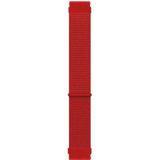Microsonic Garmin Vivoactive 5 Hasırlı Woven Sport Loop Kırmızı Kordon
