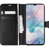 Microsonic General Mobile GM 22 Delux Leather Wallet Siyah Cep Telefon Kılıfı