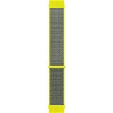 Microsonic Honor Watch GS Pro Hasırlı Woven Sport Loop Sarı Kordon