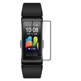 Microsonic Huawei Band 4 Tam Kaplayan Temperli Cam Full Ekran Koruyucu Siyah [Band 4 ile Uyumlu Ekran Koruyucu]