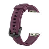 Microsonic Huawei Band 6 için Kordon Silicone Sport Band Mor [Band 6 ile Uyumlu Kordon - Mor]