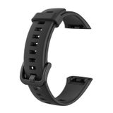 Microsonic Huawei Band 6 için Kordon Silicone Sport Band Siyah [Band 6 ile Uyumlu Kordon - Siyah]