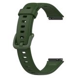 Microsonic Huawei Band 7 Silicone Sport Band Koyu Yeşil Kordon