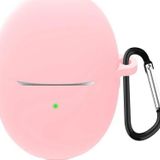 Microsonic Huawei Free Buds 5 Mat Silikon Pembe Kılıf