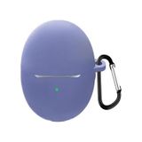 Microsonic Huawei FreeBuds 5 Mat Silikon Kılıf Lavanta Grisi