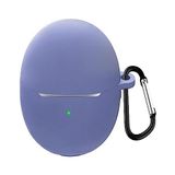 Microsonic Huawei FreeBuds 6 Mat Silikon Kılıf Lavanta Grisi [FreeBuds 6 ile Uyumlu Kılıf - Lavanta Grisi]