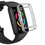 Microsonic Huawei Honor Band 6 360 Full Round Soft Silicone Şeffaf Cep Telefonu Kılıfı
