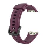 Microsonic Huawei Honor Band 6 için Kordon Silicone Sport Band Mor [Honor Band 6 ile Uyumlu Kordon - Mor]