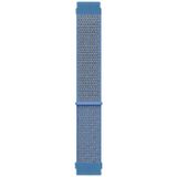 Microsonic Huawei Honor Magic Watch 2 42 mm Hasırlı Woven Sport Loop Mavi Kordon