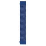 Microsonic Huawei Honor Magic Watch 2 42mm için Kordon, (Medium Size, 155mm) Braided Solo Loop Band Lacivert [Honor Watch Magic 2 42mm ile Uyumlu Kordon - Lacivert]